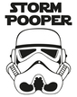 Body s potlačou Star Wars Storm Pooper