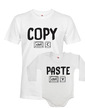 Detské body a pánske tričko Copy paste