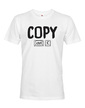 Detské body a pánske tričko Copy paste