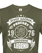 Pánske tričko Zrodenie legiend II
