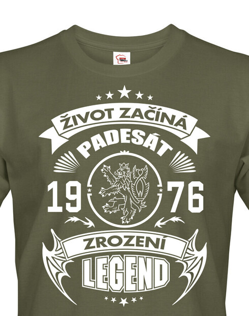 Pánske tričko Zrodenie legiend II