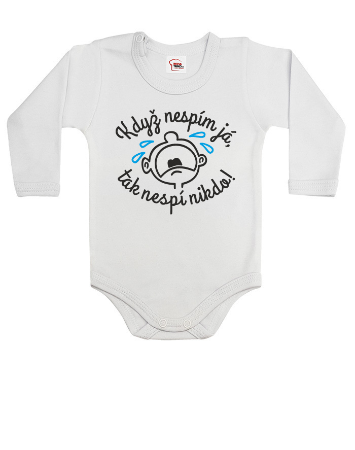 Vtipné bodýčko Keď nespím ja, nespí nikto