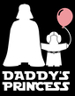 Body s potlačou Star Wars Daddys Princess