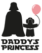 Body s potlačou Star Wars Daddys Princess