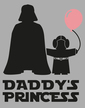 Body s potlačou Star Wars Daddys Princess