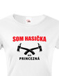 Hasičské tričko Som hasička, nie princezná