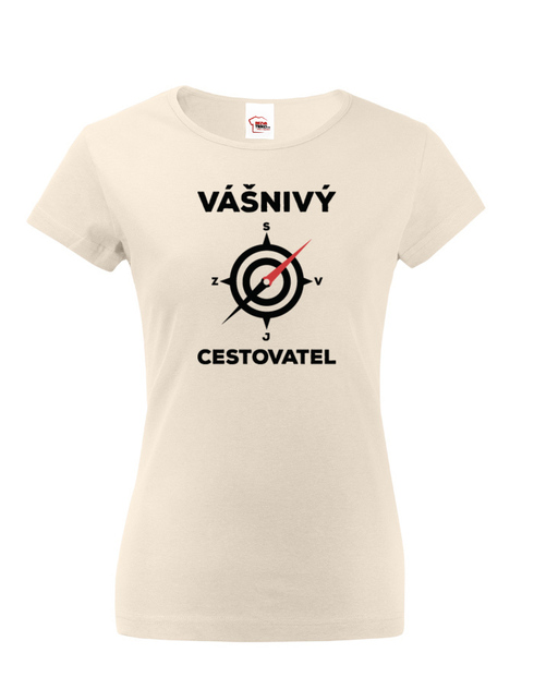Dámské tričko Vášnivý cestovateľ