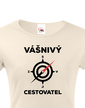 Dámské tričko Vášnivý cestovateľ
