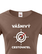 Dámské tričko Vášnivý cestovateľ