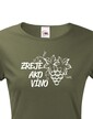 Dámske tričko k narodeninám Zreje ako víno