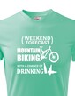Pánské tričko MTB - Weekend forecast