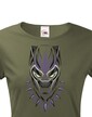 Dámské tričko s potiskem Black Panther