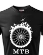 Pánske tričko MTB - pre milovníkov horských bicyklov