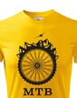Pánske tričko MTB - pre milovníkov horských bicyklov
