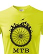 Pánske tričko MTB - pre milovníkov horských bicyklov