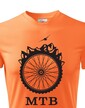 Pánske tričko MTB - pre milovníkov horských bicyklov