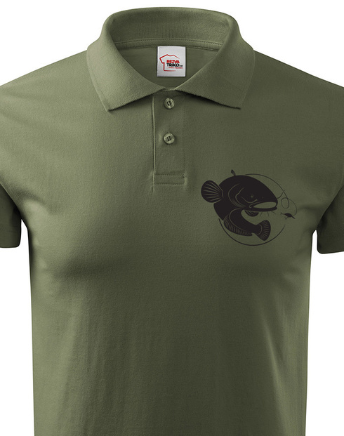 Tričko pre rybárov s motívom sumca