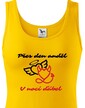 Dámske tričko cez deň anjel, v noci diabol