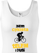 Dámské tričko Cyklista tělem i duší