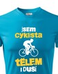 Pánské tričko Cyklista tělem i duší