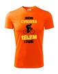 Pánské tričko Cyklista tělem i duší