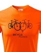 Pánske tričko pre cyklistov Bicycle Power