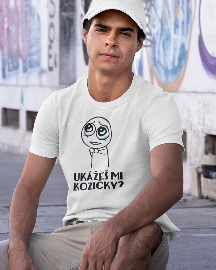 Pánské tričko Ukážeš mi kozičky