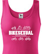 Dámské tričko pro cyklisty Bikesexuál
