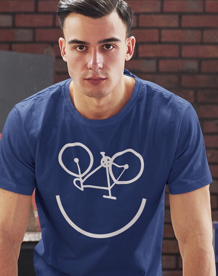 Pánské tričko - Cyklo úsmev