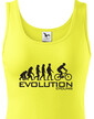 Dámské cyklo triko Evoluce cyklistiky