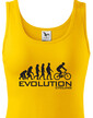 Dámské cyklo triko Evoluce cyklistiky