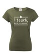 Tričko pro učitelky I teach. What is your superpower?