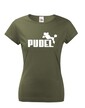 Dámské tričko s potiskem Pudel