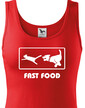 Dámské tričko Fast Food