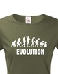 Dámské tričko s potiskem Evoluce IT