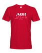 Pánské tričko k meninám Jakub