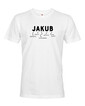 Pánské tričko k meninám Jakub