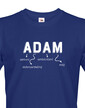 Pánské tričko k meninám Adam