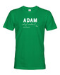 Pánské tričko k meninám Adam