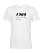 Pánské tričko k meninám Adam
