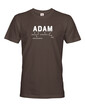 Pánské tričko k meninám Adam