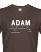 Pánské tričko k meninám Adam