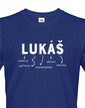 Pánské tričko k meninám Lukáš