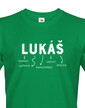 Pánské tričko k meninám Lukáš