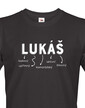 Pánské tričko k meninám Lukáš