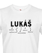 Pánské tričko k meninám Lukáš