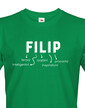 Pánské tričko k meninám Filip