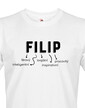 Pánské tričko k meninám Filip