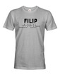 Pánské tričko k meninám Filip