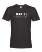 Pánské tričko k meninám Daniel